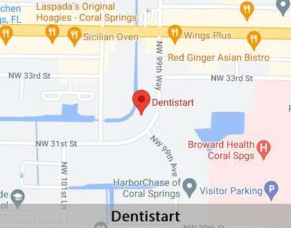 Map image for All-on-4® Implants in Coral Springs, FL